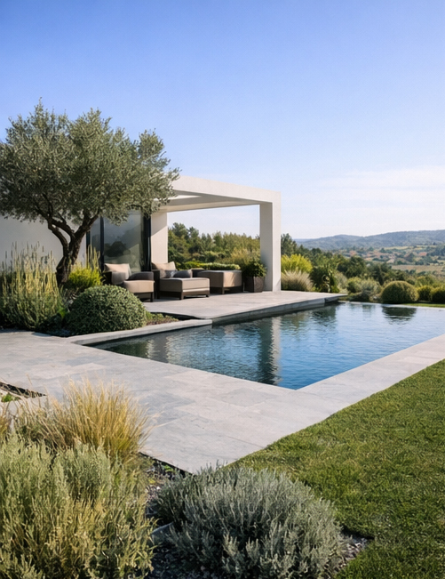 paysagiste Hyères 83400 création jardin méditerranéen aménagement extérieur Var